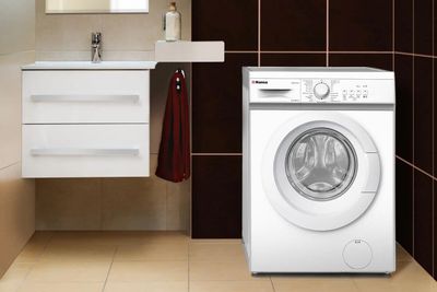 Стиральная машина узкая Hansa Basic Line AWS5101LH, с фронтальной ...