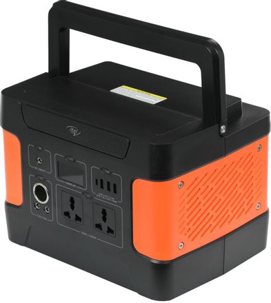 Внешний аккумулятор (Power Bank) ITEL Solar Generator 600(ISG-65),  150000мAч,  черный/оранжевый