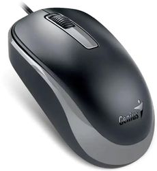 Мышь проводная Genius DX-125S, USB, темно-серый