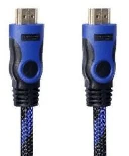 Кабель соединительный аудио-видео PREMIER 5-813BL,  HDMI (m)  -  HDMI (m) ,  ver 1.4,  5м, ф/фильтр,  черный/синий [5-813bl  5.0]