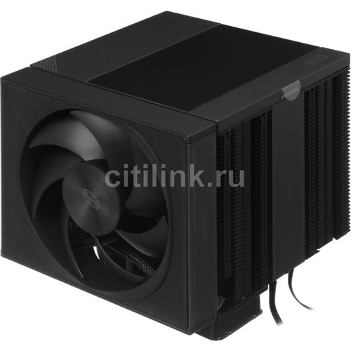 Устройство охлаждения (кулер) PCCOOLER RZ820 Display BK, LCD, 4-pin, нет подсветки, 140мм, черный, retail [rz820-bknwny-gl]