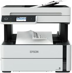 МФУ струйное Epson M3170 черно-белая печать, A4, с СНПЧ, белый