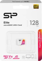 Карта памяти microSDXC UHS-I U1 Silicon Power Elite 128 ГБ