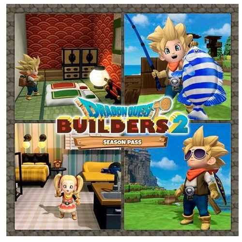 Дополнение к игре Nintendo Dragon Quest Builders 2: Aquarium Pack EU, для Nintendo Switch, регион: Россия, английская версия