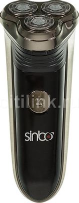 Электробритва Sinbo SS 4039, серебристый и черный – купить в Ситилинк ...