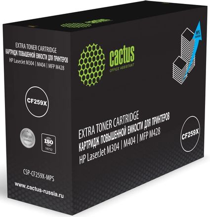 Картридж Cactus CSP-CF259X-MPS, CF259X, черный / CSP-CF259X-MPS