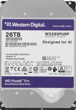 Изображение товара Жесткий диск WD Purple Pro 26 ТБ SATA III гелиевое наполнение