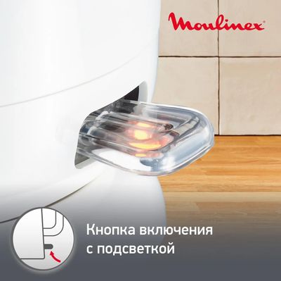 Чайник электрический Moulinex Noveo BY282130, 2400Вт, белый – купить в ...