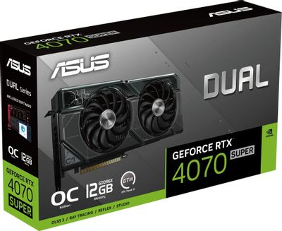 Видеокарта ASUS NVIDIA GeForce RTX 4070 Super DUAL-RTX4070S-O12G