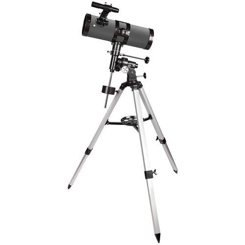 Телескоп LEVENHUK 114s Plus рефлектор d114мм fl500мм 228x серый, черный [77105]