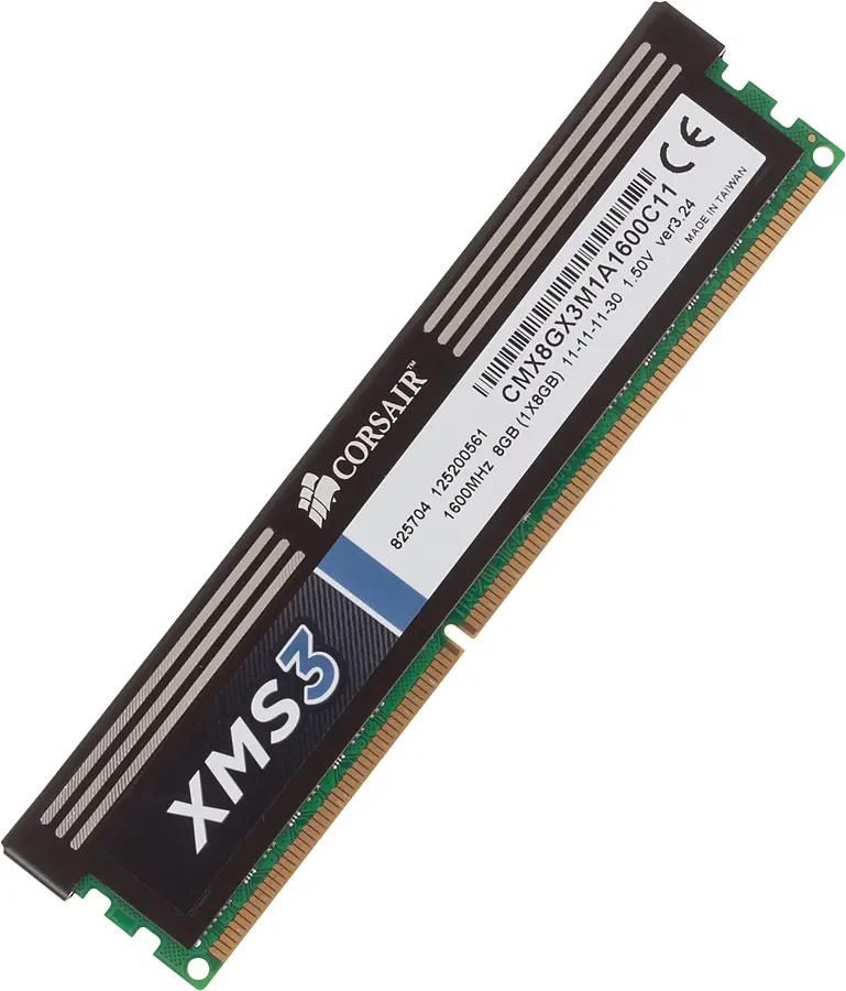 Corsair XMS3 CMX8GX3M1A1600C11 DDR3 1x 8 1600 DIMM Ret 711918