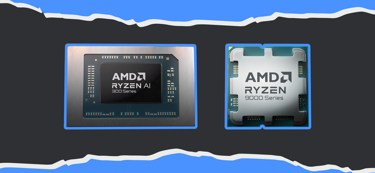 AMD анонсировала процессоры Ryzen 9000 и Ryzen AI 300 на новой архитектуре Zen 5. Что нового?