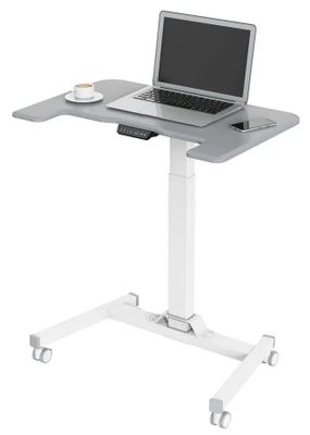 Стол для ноутбука регулируемый Cactus VM-FDE101, МДФ, серый