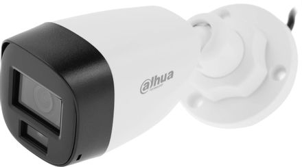 Камера видеонаблюдения аналоговая Dahua DH-HAC-HFW1209CLP-LED-0280B-S2,  1920х1080 pix,  2.8 мм,  белый