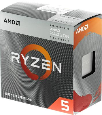 Процессор AMD Ryzen 5 4600G, AM4,  BOX [100-100000147box]