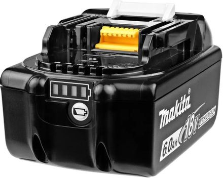 Батарея аккумуляторная Makita BL1860B LXT, 18В, 6Ач, Li-Ion [632f69-8]