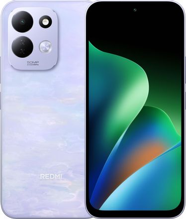 Смартфон Xiaomi Redmi 17 8/256Gb, 6.9", IPS, 120Гц, 7500мAч, 2 nano SIM, фиолетовый