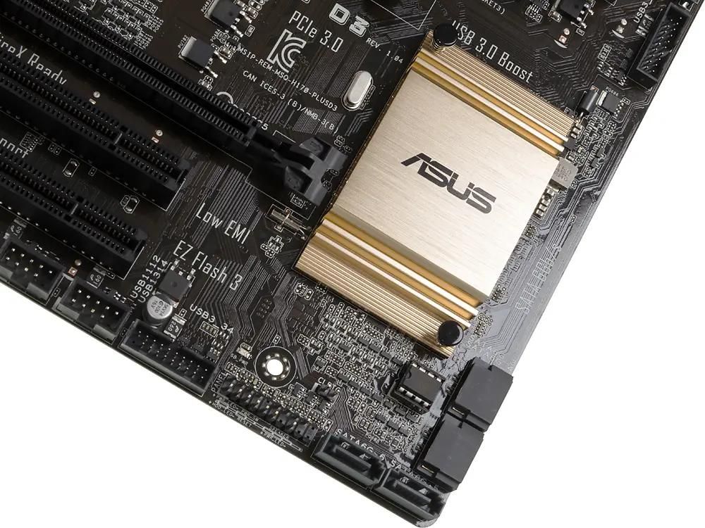 ASUS H170 PLUS D3 LGA 1151 Intel H170 ATX Ret 326960