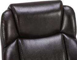 Кресло BRABIX Favorite EX-577, кожа рециклированная, до 125кг, коричневый