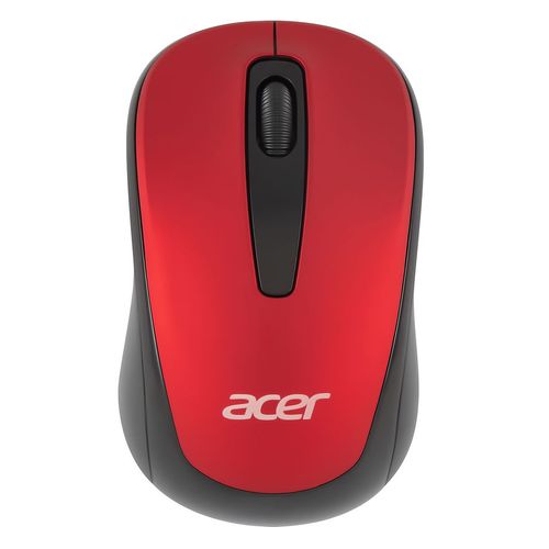 Мышь беспроводная Acer OMR136, радио, оптическая, USB, 1000dpi, красный [zl.mceee.01j]