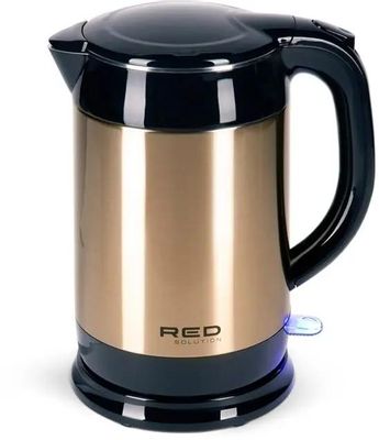 Чайник электрический RED solution RK-M1582, 1800Вт, золотистый