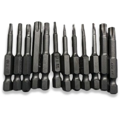 Набор бит TURBOSKY STHB12, шестигранный, 12шт