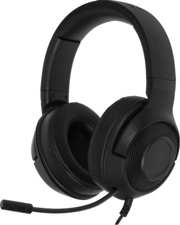 Гарнитура игровая Razer Kraken X Lite,  для компьютера и игровых консолей, мониторные,  черный [rz04-02950100-r381]
