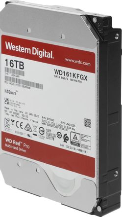 16ТБ Жесткий диск WD Red Pro WD161KFGX, SATA III, 3.5 16ТБ Жесткий диск WD Red Pro WD161KFGX, SATA III, 3.5