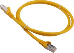 Патч-корд LanMaster вилка RJ-45, вилка RJ-45, кат.6A, LSZH, 1м, желтый