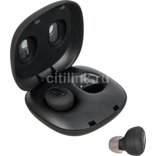 Наушники GEOZON Track, Bluetooth, внутриканальные, черный [g-s09blk]