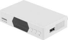 Ресивер DVB-T2 Cadena CDT-2214SB, белый – купить в Ситилинк | 1870508
