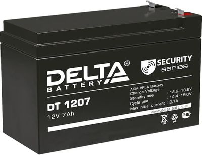 Аккумуляторная батарея для ИБП Delta DT 1207 12В,  7Ач