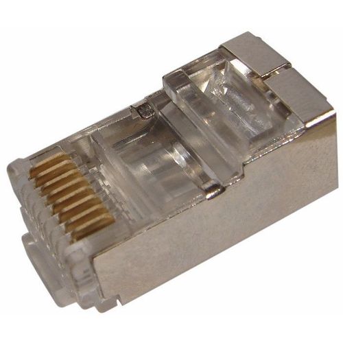 Коннектор REXANT 05-1023 FTP кат.5E RJ45 прозрачный 500 шт./кор.