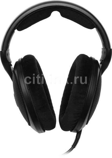 Наушники Sennheiser HD 400 PRO, 3.5 мм/6.3 мм, мониторные, черный [700047]