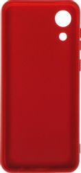 Чехол (клип-кейс) BORASCO Microfiber Case, для Samsung Galaxy A03 Core, противоударный, красный