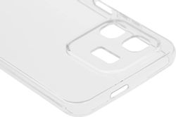 Чехол (клип-кейс) BORASCO Silicone Case, для Infinix Hot 50i, прозрачный
