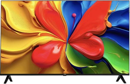 43" Телевизор TCL 43S5K-RU QLED, FULL HD, СМАРТ ТВ, Google TV, черный
