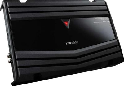Усилитель автомобильный Kenwood KAC-6405,  черный