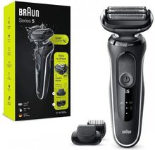 Электробритва Braun Series 5 51-W1500S,  черный и белый