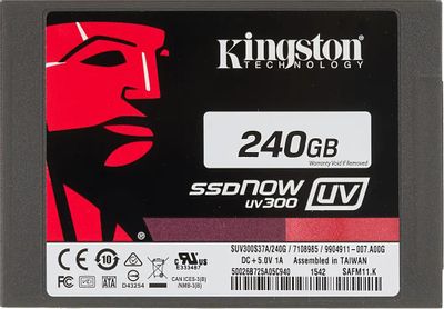 SSD накопитель Kingston SUV300S37A/240G 240ГБ, 2.5", SATA III