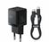 Изображение товара Сетевое зарядное устройство BASEUS Palm,  USB-A,  USB-C, USB-C, 20Вт, 3A, черный