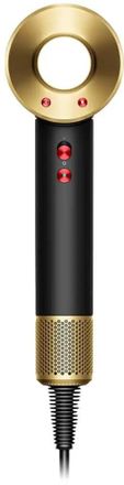 Фен Dyson HD07, 1600Вт, черный и золотистый