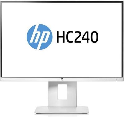 Монитор HP HC240 24", белый [z0a71a4] – купить в Ситилинк | 1035258