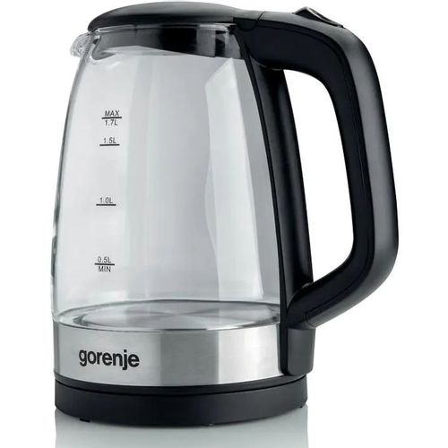 Чайник электрический Gorenje K17BKS, 1.7л, стекло/металл/пластик