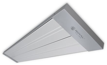 Инфракрасный обогреватель Royal Clima Raggio 2.0 RIH-R1400SA, 1400Вт, 14м2, инфракрасный, серый