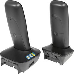 Радиотелефон Panasonic KX-TG1612RUH, темно-серый