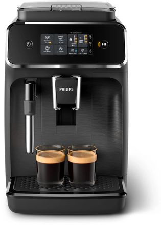 Кофемашина автоматическая Philips Series 1200 EP1220/00,  15Бар,  с ручным капучинатором,  черный