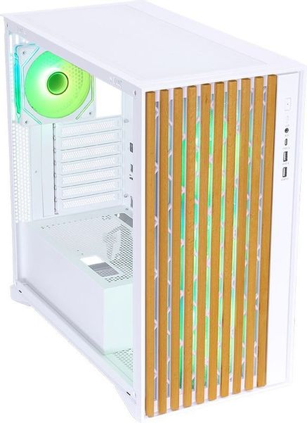 Корпус ATX Formula TimberLine T0, Midi-Tower, без БП, белый