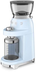 Кофемолка SMEG CGF03PBEU, голубой
