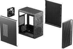 Корпус mATX DeepCool CC310,  черный